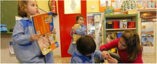 Una mano amiga en clase